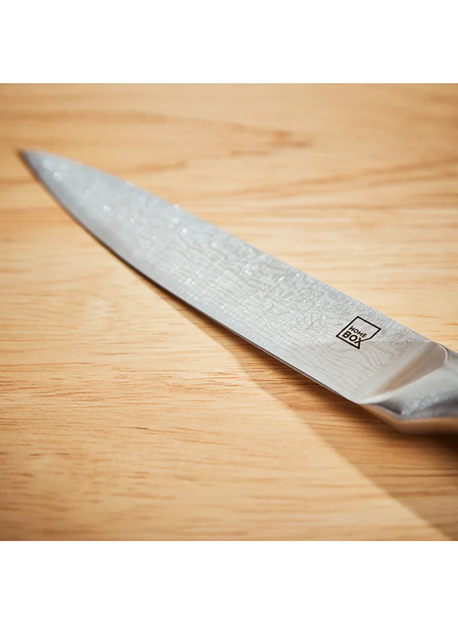Home Box Glisten 5-inch Utility Knife Steel Handle 29 x 2.3 x 7 cm