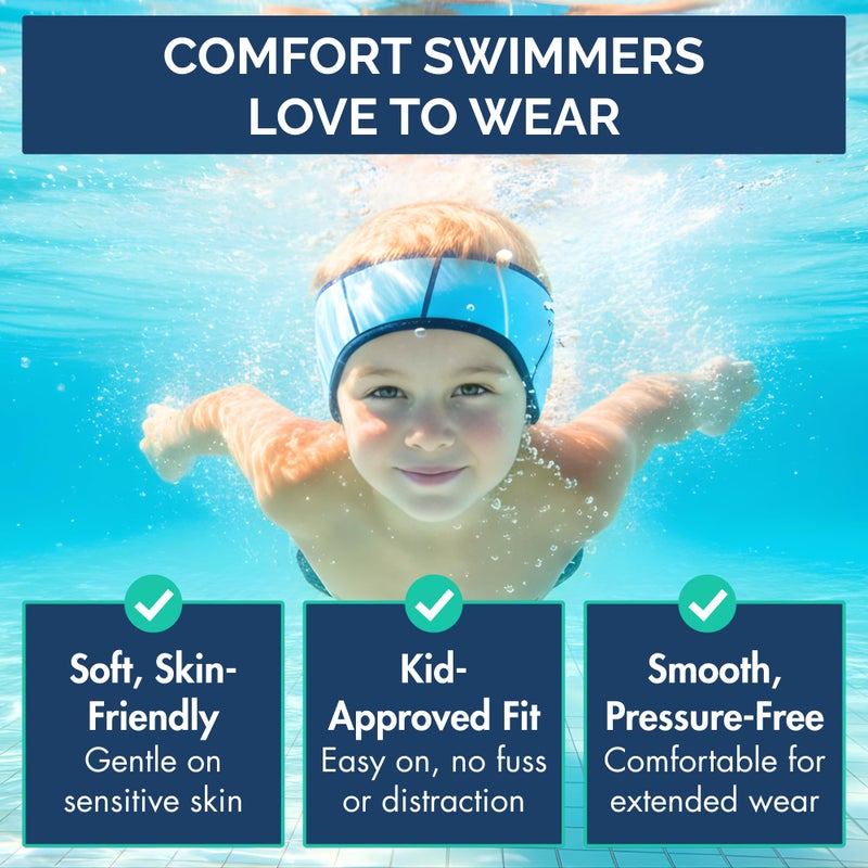 Limmys Swimming Headband for Kids & Adults â€“ Doctor-Inspired Ear Protection, Reinforced Elastic Neoprene Band, Latex-Free Child-Safe Materials, Non-Slip Comfort, Holds Earplugs Securely - Image 4