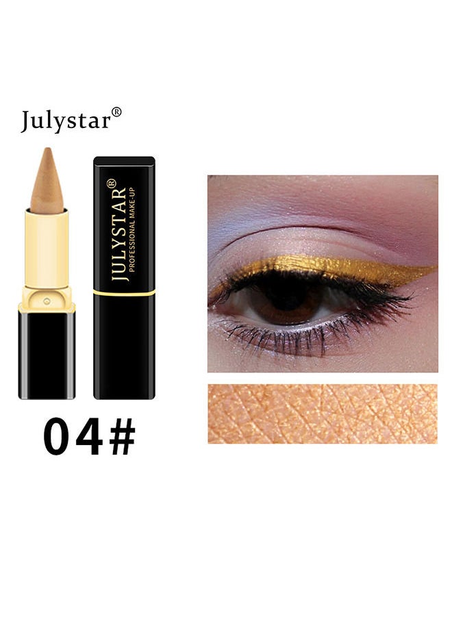 Julystar Pearlescent White Cream Gel Eyeliner Stick, 2Pcs Waterproof and Smudge Resistant, Glides On Easily To Create Any Look, Richly Pigmented and Creamy Makeup Eyeliner for Women  - Image 3