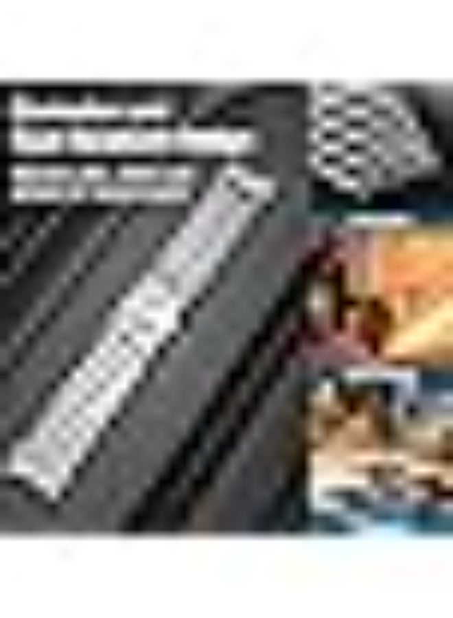 No Gaps Bands Compatible with Samsung Galaxy Watch 6/7/5/4 Band 40mm/44mm Galaxy Watch 6/4 Classic Band 42/43/46/47mm Galaxy Watch 5 Pro 45mm Stainless Steel Metal Replacement Strap Women Men - Image 3