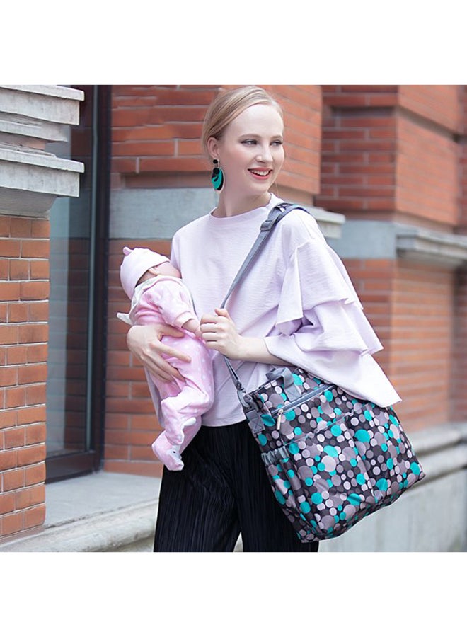 Large Capacity Convertible Baby Diaper Bag With Padded Shoulder Straps  - Image 5