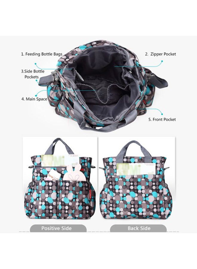 Large Capacity Convertible Baby Diaper Bag With Padded Shoulder Straps  - Image 3