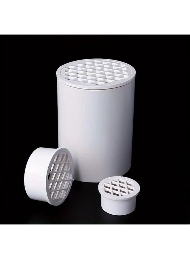 Heavy Duty Plastic Drain Cover 160mm 2 Pack Reusable Anti Clogging Mesh Filter - Image 3