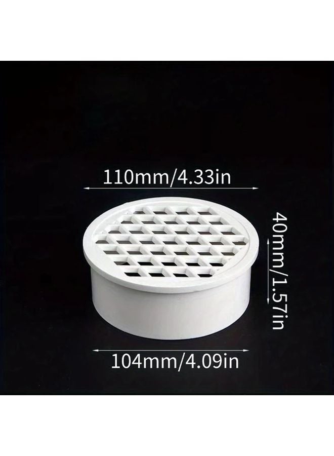 Heavy Duty Plastic Drain Cover 160mm 2 Pack Reusable Anti Clogging Mesh Filter - Image 5