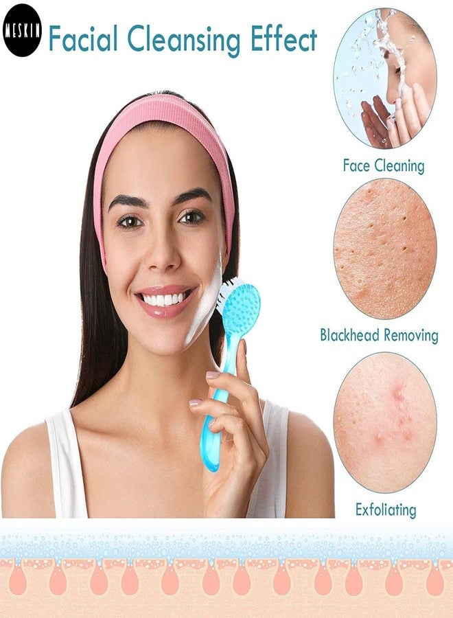 MESKIN Manicure Nail Brushes - Gentle Nail Scrubbing and Cleaning with Long Handle and Protective Cover - Ideal for Hands, Fingernails, and Toenails - Multicolor-Pack of 1 - Image 4
