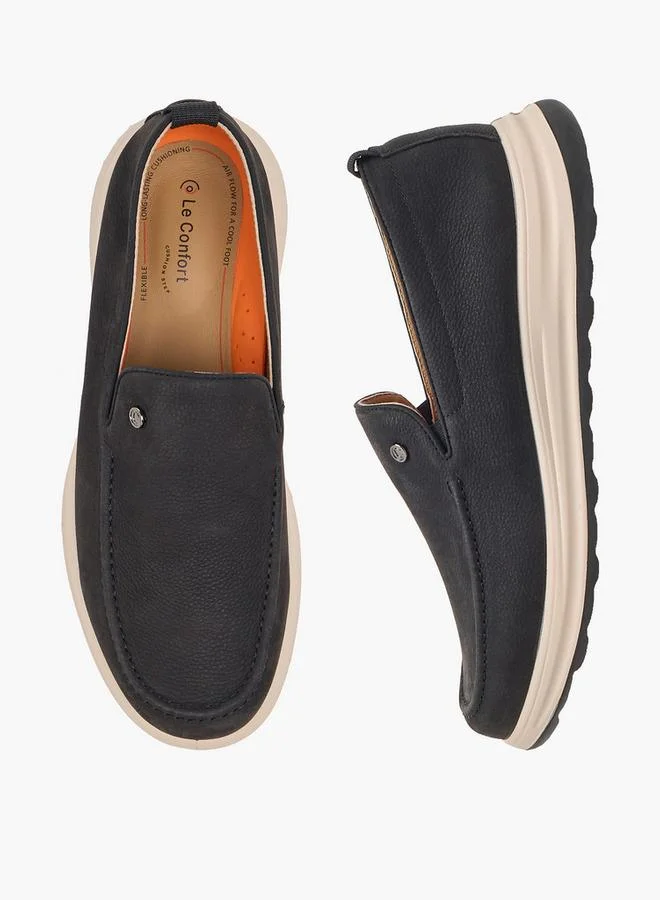 Le Confort Men Slip-On Leather Loafers