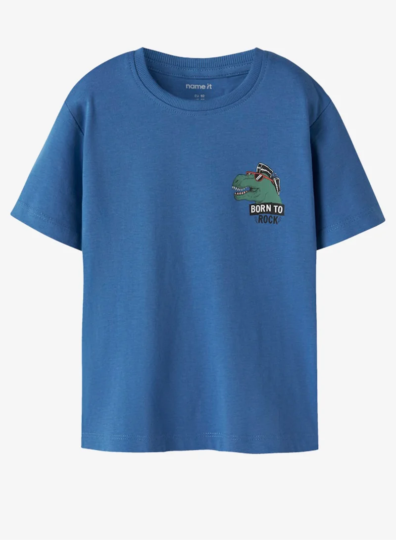 NAME IT Kids Graphic Crew Neck T-Shirt