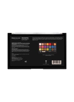 Profusion Cosmetics Enchanted 21 Shade Eyeshadow Palette And Brush  - Image 4