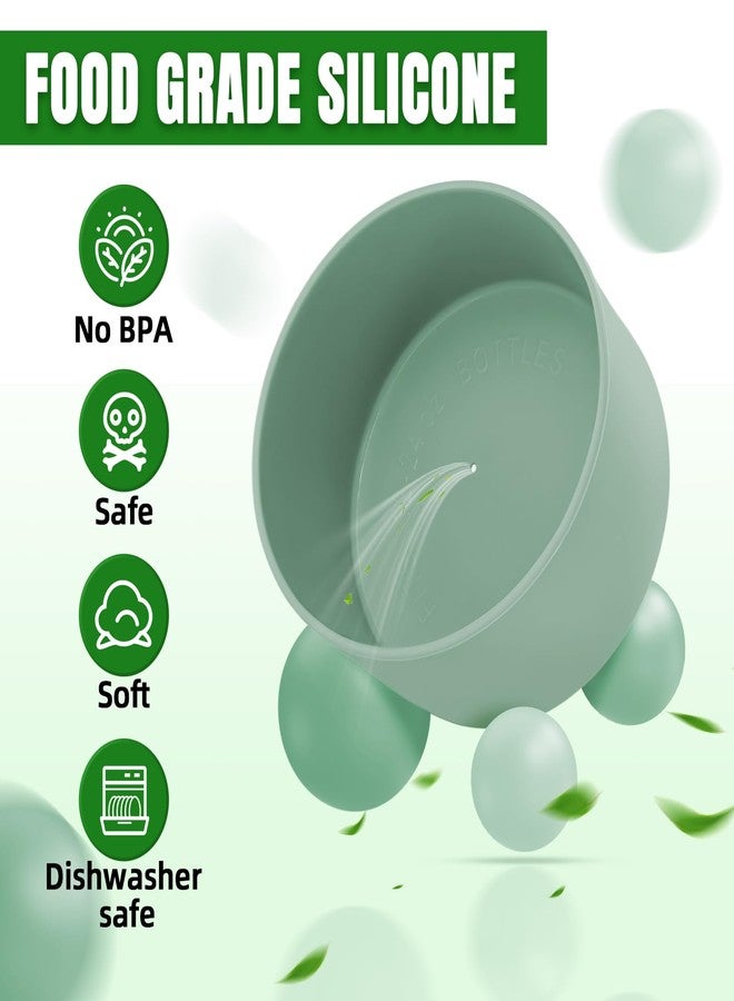 BKBY 2PCS Silicone Boot Compatible with Owala 30oz & 40oz FreeSip Sway Bottles & Tumblers, Protective Anti-Slip Bottom Cover Sleeve for Freesip Sway Tumbler - Image 4