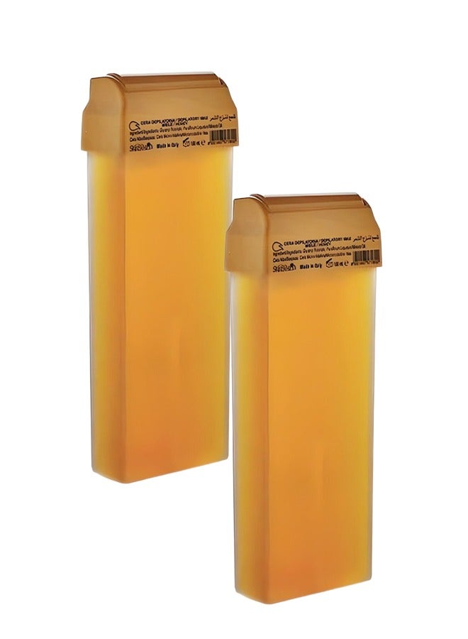 SkinSystem 2 Pieces Skin System Roll Wax With Honey 100ml - Image 1