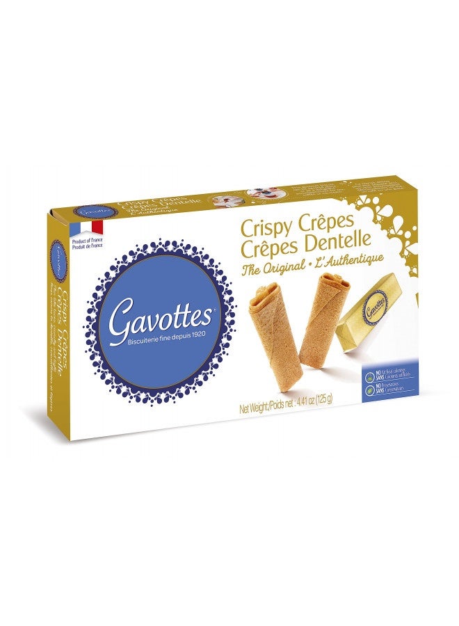 Gavottes Gourmet French Lace Crispy Crepes - Individually Wrapped | Ready-To-Eat Crispy Crepes | Gavottes Crispy Crepes From France | The Original Crepes Dentelle (24 Crepes/4.41Oz) - Image 3