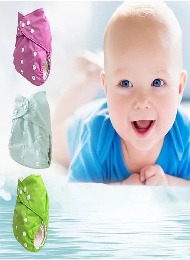 Fatah 2 Pieces Baby Diaper Pants Reusable Nappies Baby Pants  - Image 2