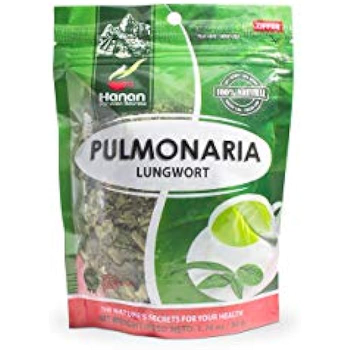 Hanan Peruvian Secrets Lungwort Herb Pulmonaria Leaves Tea 1.7 oz (50 g) - Dried Pulmonaria Plant Leaves - Naturally Aids in Promoting Respiratory Comfort Herbal Tea Supplement - Image 2