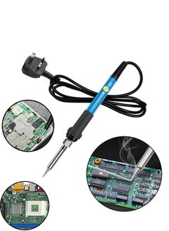 Generic 60W Quick Heat Electric Soldering Iron Kit Adjustable Temperature Durable 9 Piece Set  - Image 2