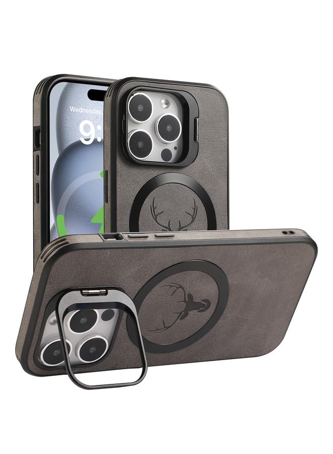 Zaboon Case For iPhone 12 Pro Elk Lens Holder Magsafe Shockproof Phone Case - Image 1