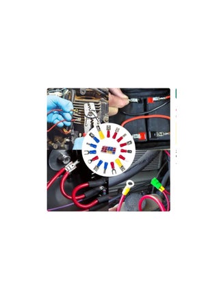280 PCS set Kit Crimp Spade Terminal Assorted Electrical Wire Cable Connector Kit Crimp Spade Insulated Ring Fork Spade Set - pzsku/ZAF08DAB3C05965C74484Z/45/_/1705558827/1ead147e-a342-4383-a7dd-4482db42ce93