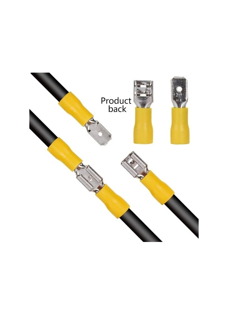 Generic 280 PCS set Kit Crimp Spade Terminal Assorted Electrical Wire Cable Connector Kit Crimp Spade Insulated Ring Fork Spade Set  - Image 5