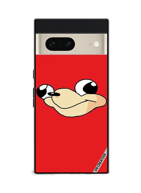 Protective Case Cover For Google Pixel 7 Uganda Knuckles Design Multicolour