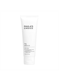 The UnScrub Cleansing Gentle Face Scrub, 4oz Bottle, with Jojoba Beads, Vitamin E, & Green Tea