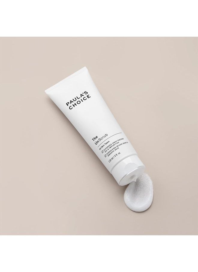 PAULA'S CHOICE - The UnScrub Cleansing Gentle Face Scrub, 4oz Bottle, with Jojoba Beads, Vitamin E, & Green Tea - Image 1