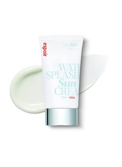 Espoir Espoir Water Splash Sun Cream Fresh Cica 2 oz SPF50+ PA++++ | Moisturizing and Soothing Vegan Sun Block Skin Care with Green Tea Cica | Substitute Sunscreen for BB Cream | Korean Base Makeup  - Image 1