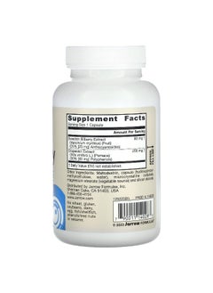 jarrow formulas Jarrow Formulas, Vegan Bilberry + Grapeskin Polyphenols, 120 Veggie Capsules  - Image 2