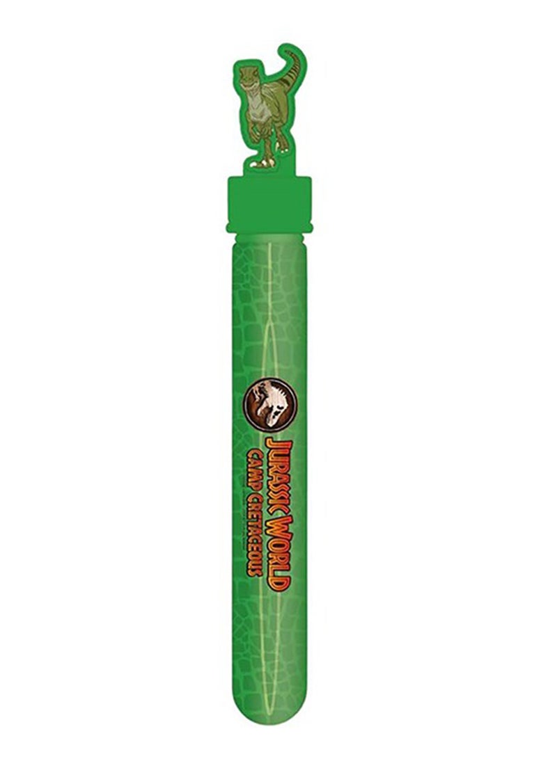 JURASSIC WORLD Jurassic Camp Cretaceous Bubble Wand for Kids – Outdoor Bubble Toy, Summer Bubble Maker Featuring Jurassic World Characters – Birthday Party Favor & Outdoor Fun - ASSORTED - Image 3