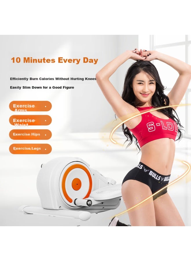 Suncao Elliptical Machine Home Small Fat Burning Elliptical Exercise Equipment Stepper Machine Walking Machine No Tallation - Image 2