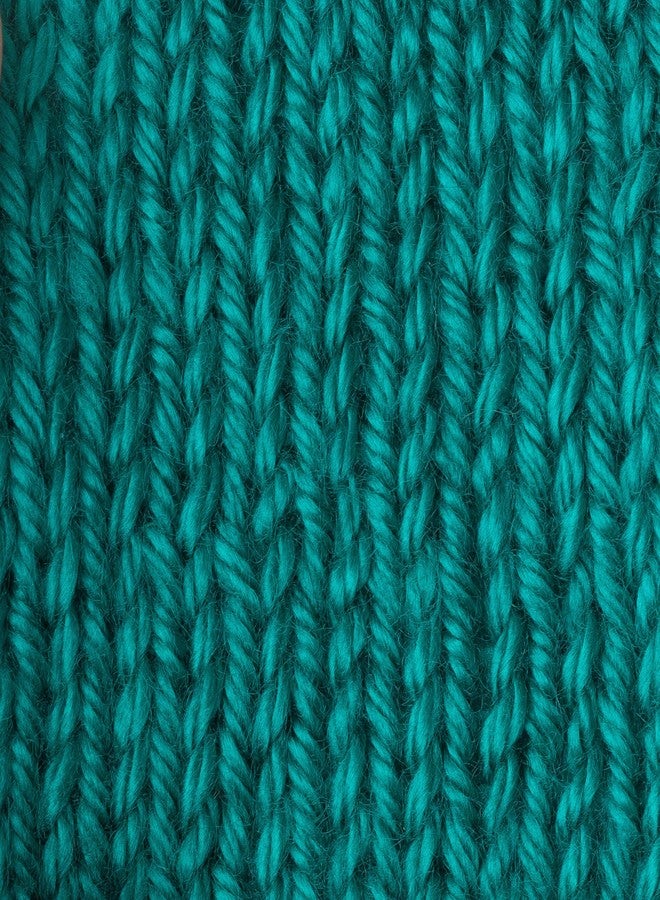 كارون خيوط كارون سيمبلي سوفت بارتي سوليدز، مقاس 4 متوسط السماكة، - 6 أونصة - أخضر بارد - Image 4