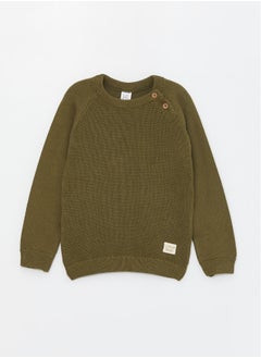 LC WAIKIKI Crew Neck Long Sleeve Knitwear Baby Boy Sweater  - Image 1