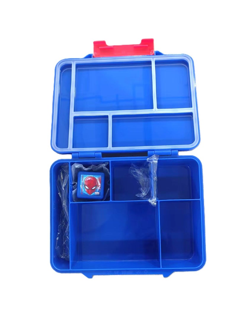 MARVEL Spider-Man Bento Lunch Box with Cutlery – Marvel Superhero Design – Leakproof Bento for Boys - Image 3