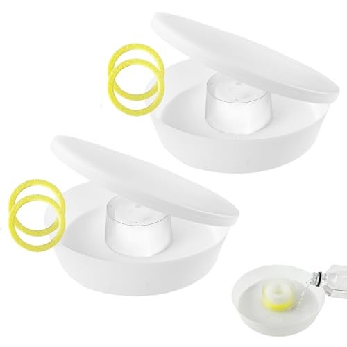 KAGZ Upgraded Rapid Bee Top Feeder with Anti-Drowning Sponge Rings, Round Hive Top Feeders for 8-Frame and 10-Frame Bee Hives (2 Pack) - Image 1