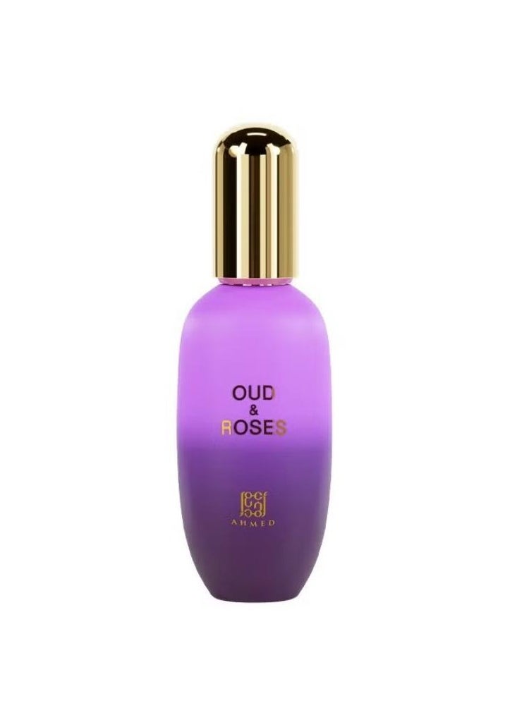AHMED OUD AND ROSES BODY GEL 30ml  - Image 2