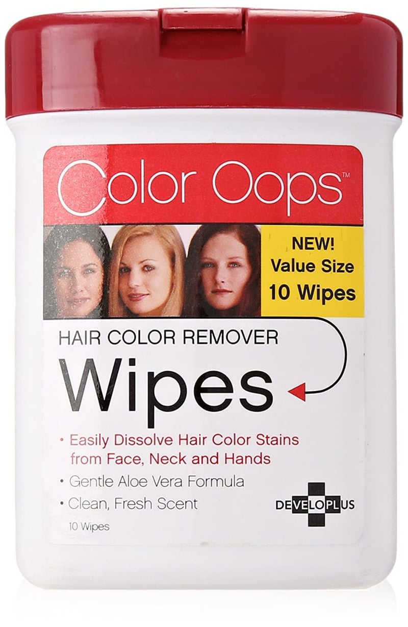 Developlus Color Oops Color Remover Wipes 10 Count (3 Pack) - Image 1