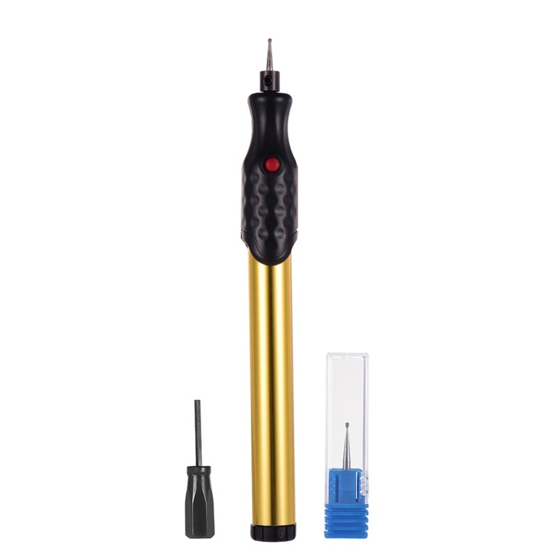 Electric Micro Engraving Pen Mini Engraver Machine Cordless DIY Carve Tools Graver Kit with Extra Diamond Tip Bit Replacement for DIY Jewellery Metal Glass Plastic Wood Ceramics Stone - Image 1
