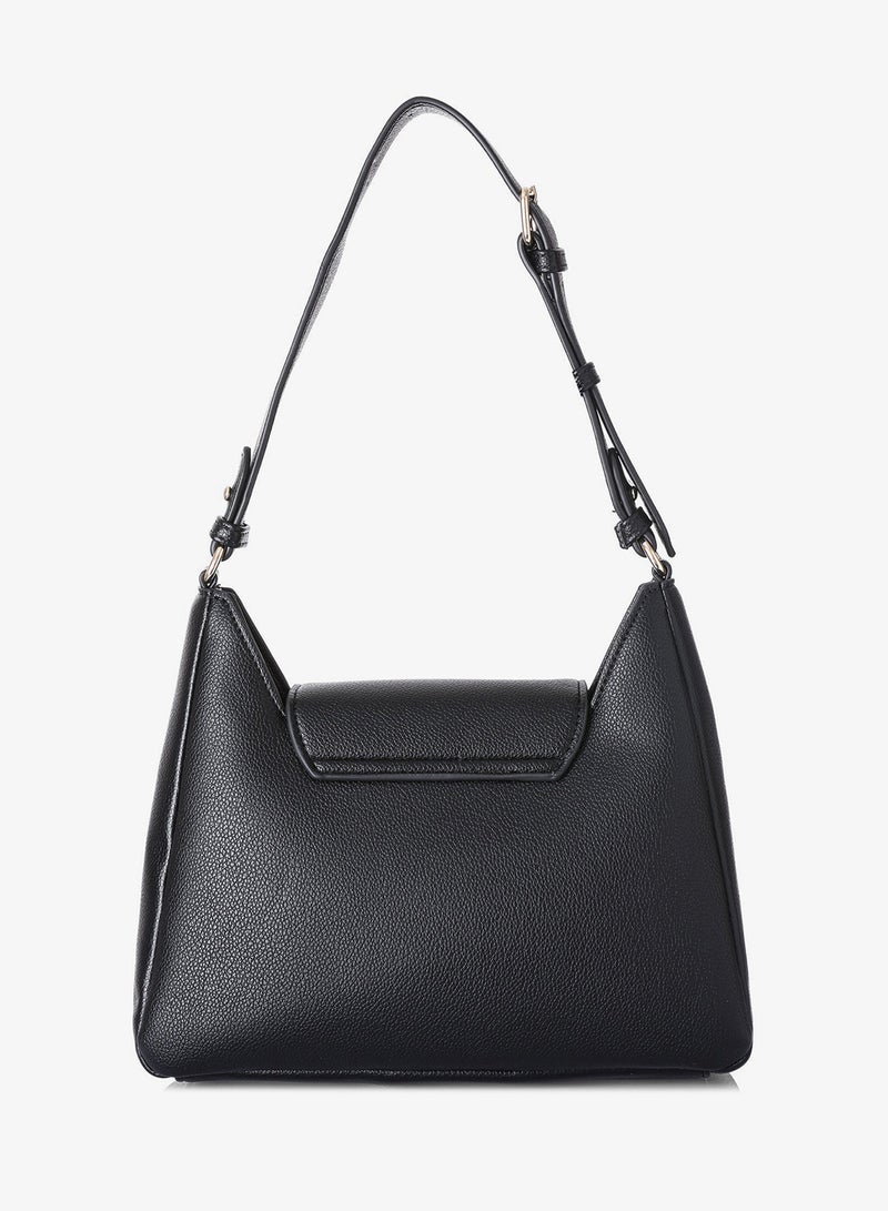 KANELLI Women's handbag from Kanelli, elegant shape New Collection  AAY2401005 Black - Image 4