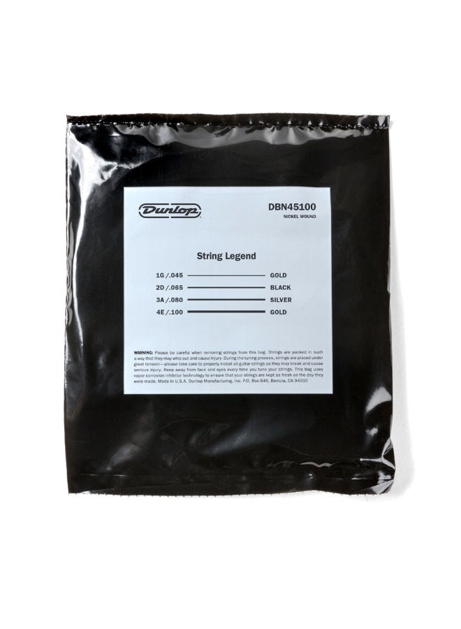 Dunlop DBN45100 Standard Series Nickel Wound – Bass Strings 45-100 4-String - Image 3