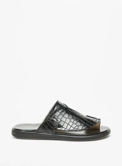 Al Waha Boys Textured Slip-On Arabic Sandals