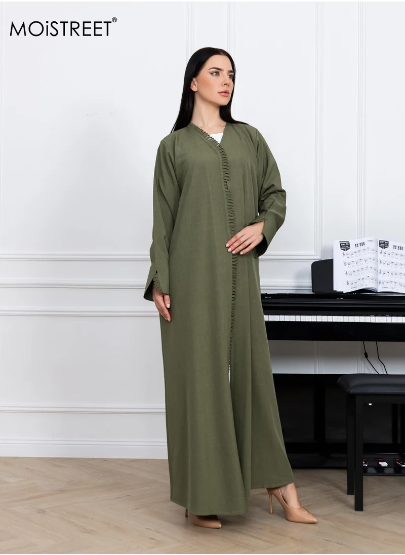 Moistreet Melange Handmade Abaya