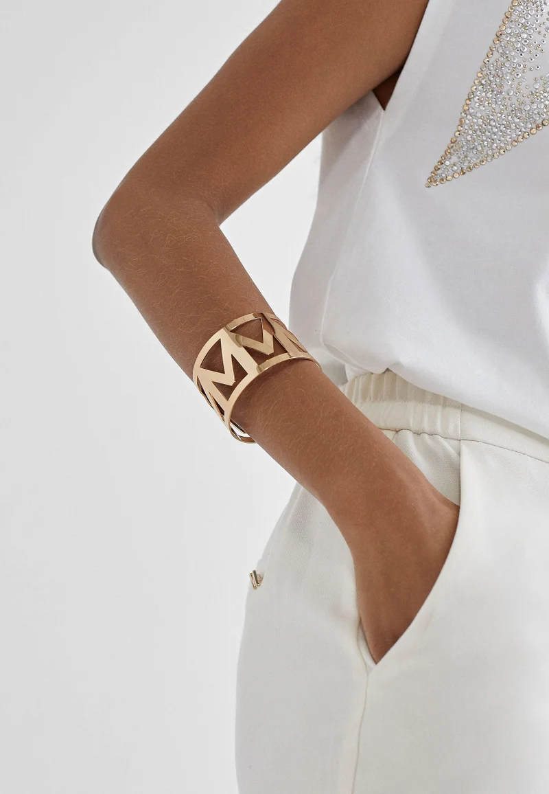 Lola Casademunt Maxi letter M bracelet