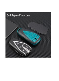 OUYoo OUYoo For Changan TPU Key Fob Cover Case Shell with Keychain for UNI UNI-T CS75 Eado Plus UNI-K CS85 Alsvin UNI-V0 CS95 CS35 .（green）  - Image 5