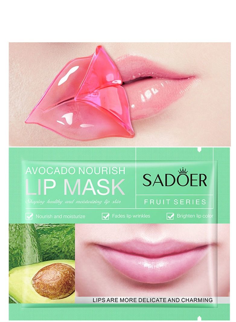 SADOER avocado nourish lip mask _ aloe vera moisturizing cleanser - Image 2