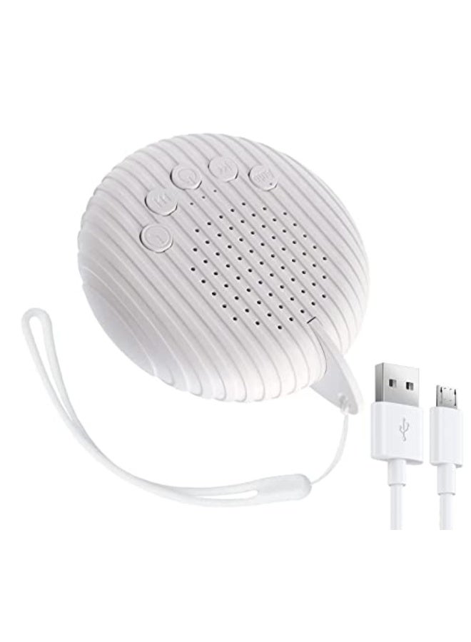 White Noise Machine, 10 Soothing Nature Sounds, Portable Sleep Sound Machine, USB Rechargeable, All Ages - Image 1