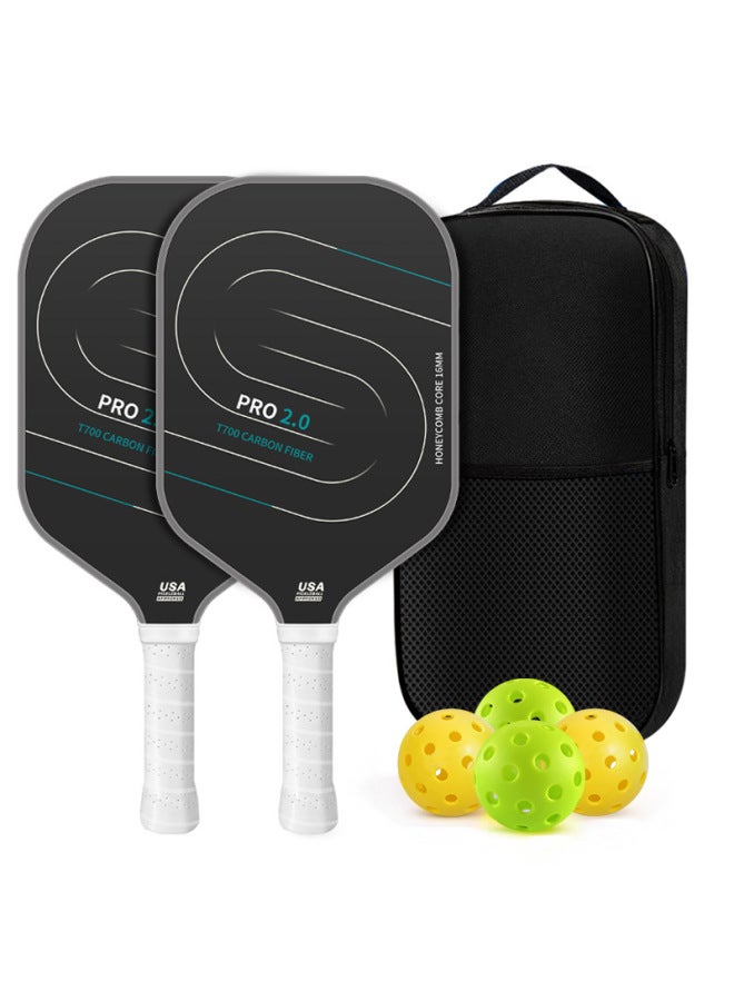 Carbon Fiber T700 Full Set Pickleball Paddle For Children Pickleball Paddle