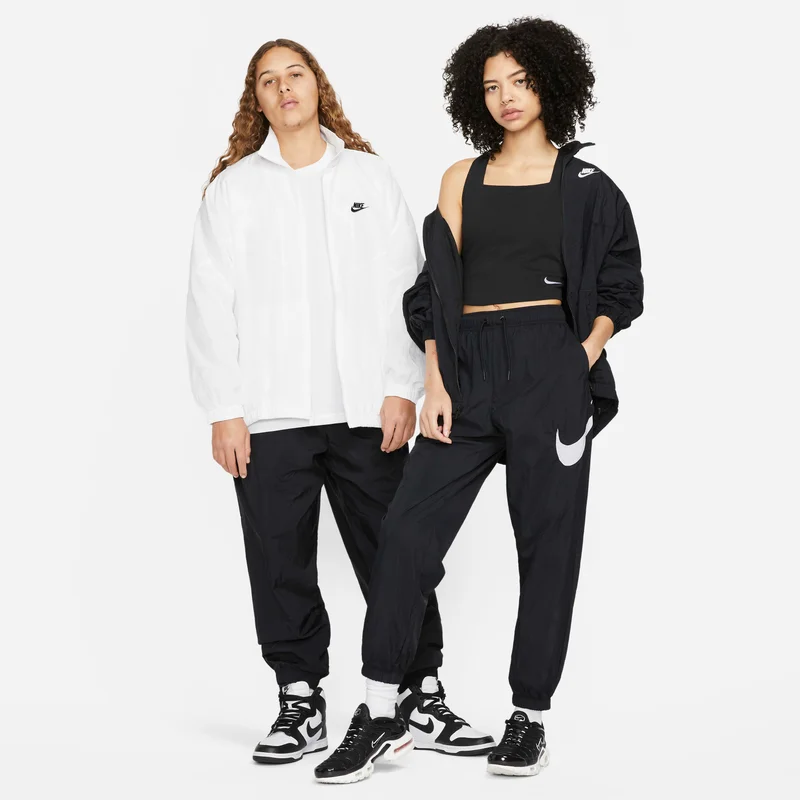 Nike black Women's Sportswear Essential Easy Woven Sweatpants for Women | Best Price UAE