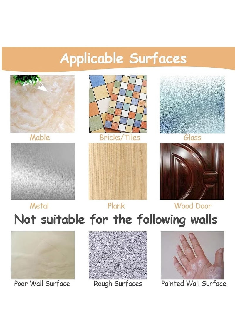 Coidea 5 Pack Bulletin Board Strips, Felt Pin Board Bar with 50 Push Pins Self-Adhesive Felt Bulletin Board for Office School Home Wall Decoration, for Organize Memo, Photos, Display - Image 5