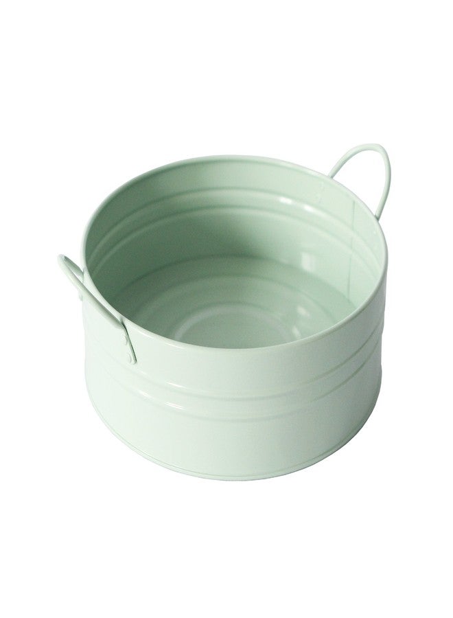 KIDDISON Metal Basin with Handles (Green) - Image 1