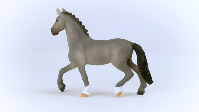 Schleich Horse Club Cheval de Selle Francais Stallion Horse Figurine Authentic and Educational Toy Figure Fun and Imaginative Play for Boys and Girls Gift for Kids Ages 5 - Image 4
