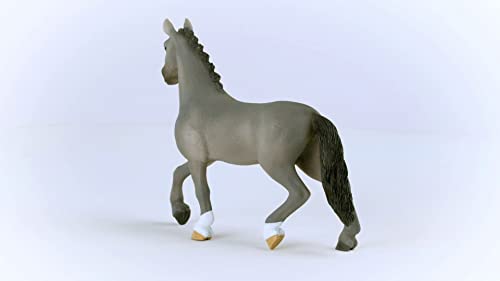 Schleich Horse Club Cheval de Selle Francais Stallion Horse Figurine Authentic and Educational Toy Figure Fun and Imaginative Play for Boys and Girls Gift for Kids Ages 5 - Image 3