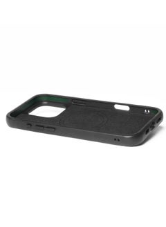 Mujjo Mujjo Shield Case for iPhone 16 Pro Max -Enhanced Impact Protection, Superior Durability, Premium European Leather, MagSafe-Compatible, Sustainable Design, Elegant -Black Color  - Image 3